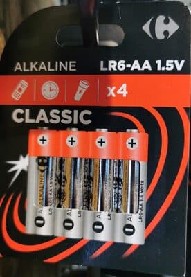 4 Piles LR6/AA Classic