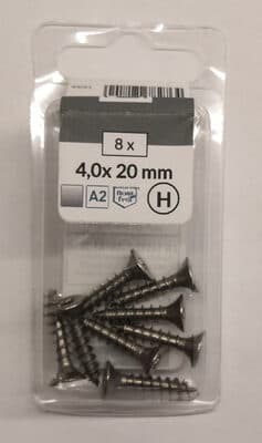 Spanplattenschraube Tordrive 4,0 x 20 mm