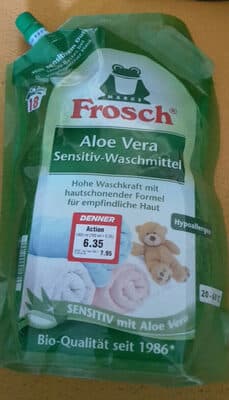 aloe véranda sensitiv- waschmittel