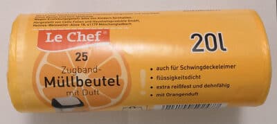 Zugbandmüllbeutel 20 l