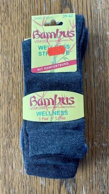 Bambus-Viskose Wellnessstrümpfe