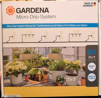 Micro-Drip-System Tropfbewässerung Set Balkon