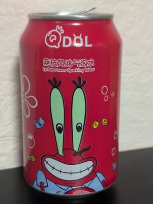 Lychee Flavor Sparkling Water (Mr Krabs Edition)
