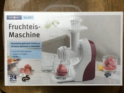 Fruchteis-Maschine