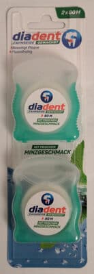 diadent Zahnseide gewachst mit Minzgeschmack