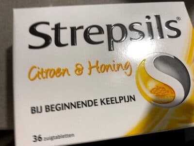 Strepsils Keeltabletten citroen & honing