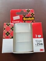 Scotch Crystal Tape recharge 19 mm x 25 m