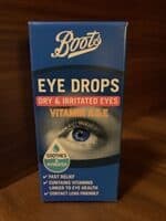 Eye Drops For Dry & Irritated Eyes Vitamin A & E