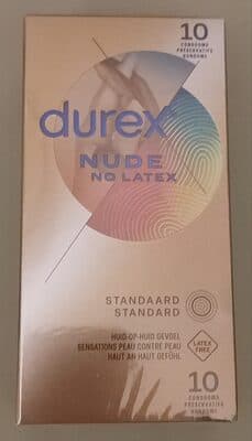 Durex Nude No Latex condooms, 10st