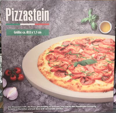 Pizzastein rund