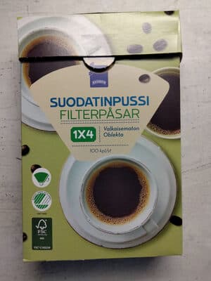Suodatinpussi filterpåsar