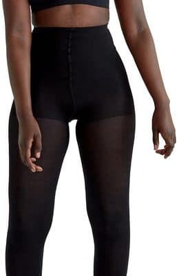 Hold-In Thin Wool Tights Black 40-44 Pierre-Robert