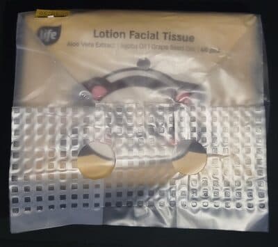 Lotion Facial Tissue Aloe Vera Extract | Jojoba Oil | Grape Seed Oils | 40 pcs