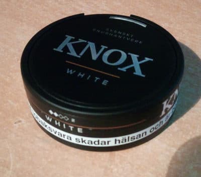 Knox White portion