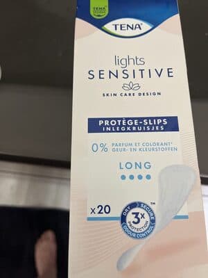 Tena Lights sensitive long inlegkruisjes