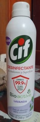 Cif desinfectante lavanda