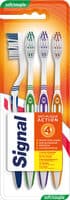 Signal 4 Saisons Brosse à Dents 4 Actions Souple x4