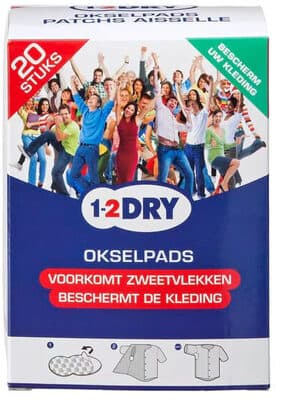 1-2 Dry Okselpads