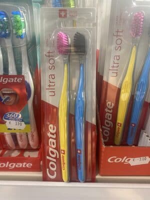 Brosse à dent ultra souple ultra compact head