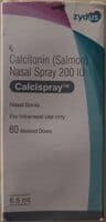 Calcitonin (Salmon) Nasal Spray 200 IU