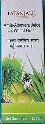 Amla Aloevera Wheatgrass juice