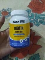 Tata 1mg 100% rda biotin tablets