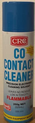 CO Contact Cleaner