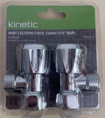 Mini Cistern Cock 15mm (1/2’’ BSP)