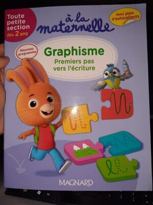 m graphisme premier pas vers l'écriture